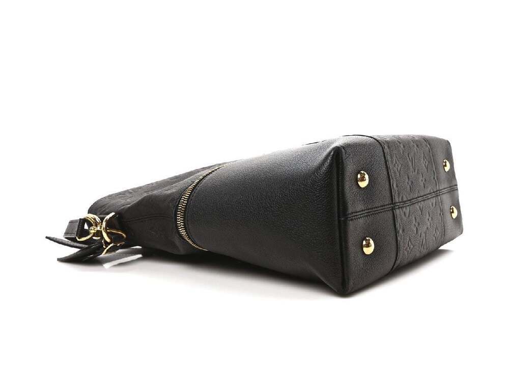 💋Louis Vuitton Melie Monogram Empreinte Leather Hobo Bag Noir Black - Picture 3 of 9